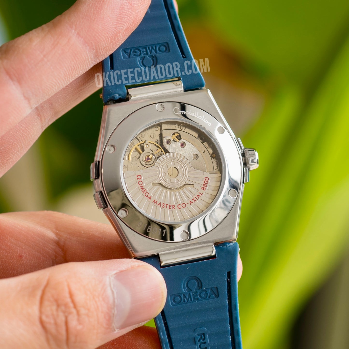 OMEGA CONSTELLATION GLOBEMASTER BLUE