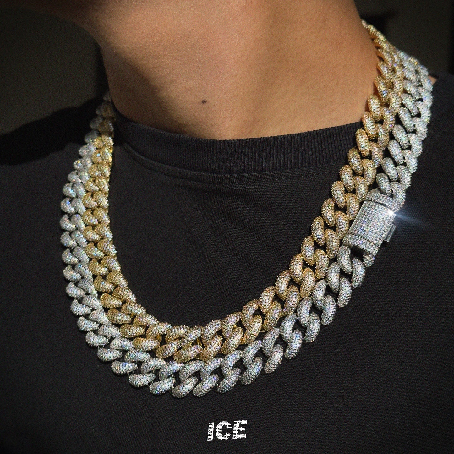 BUBBLE CUBAN LINK ORO AMARILLO
