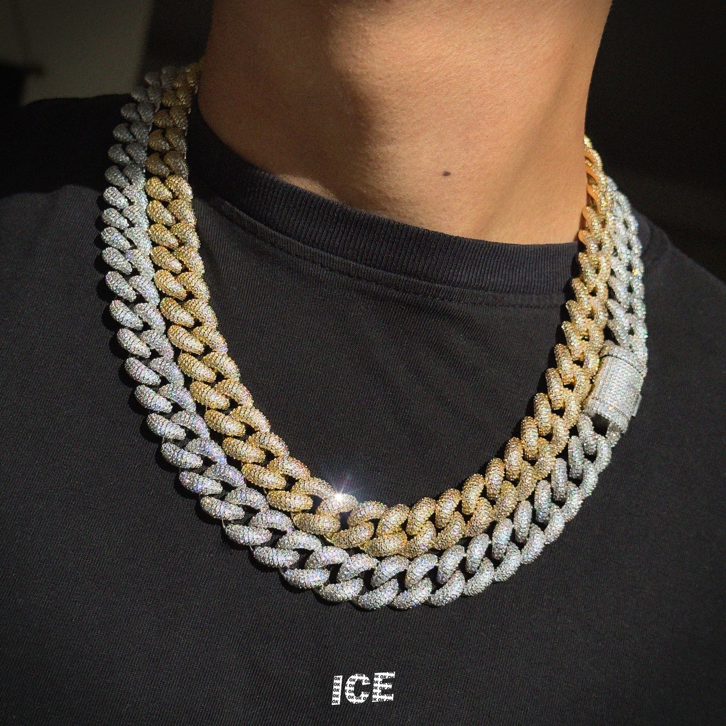 BUBBLE CUBAN LINK ORO AMARILLO