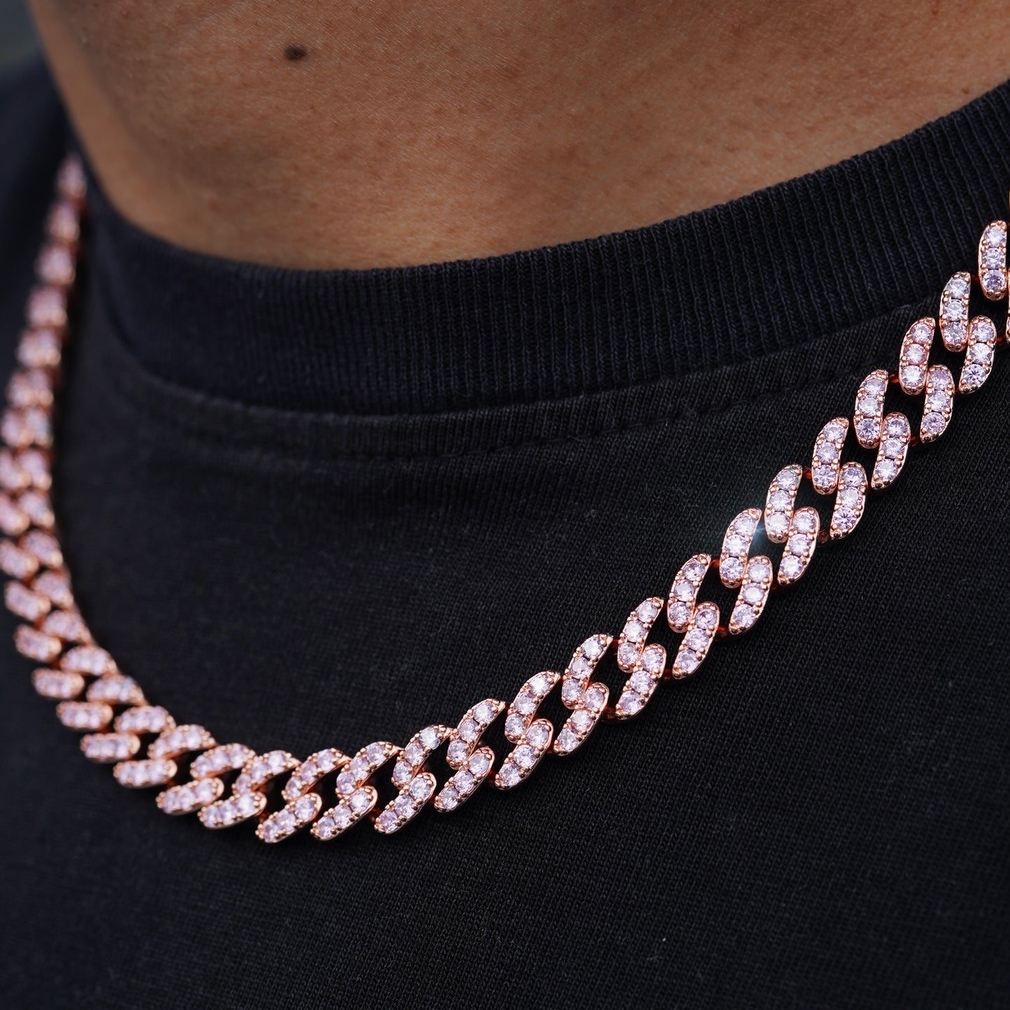 CUBAN ROSE GOLD 8MM PREMIUM