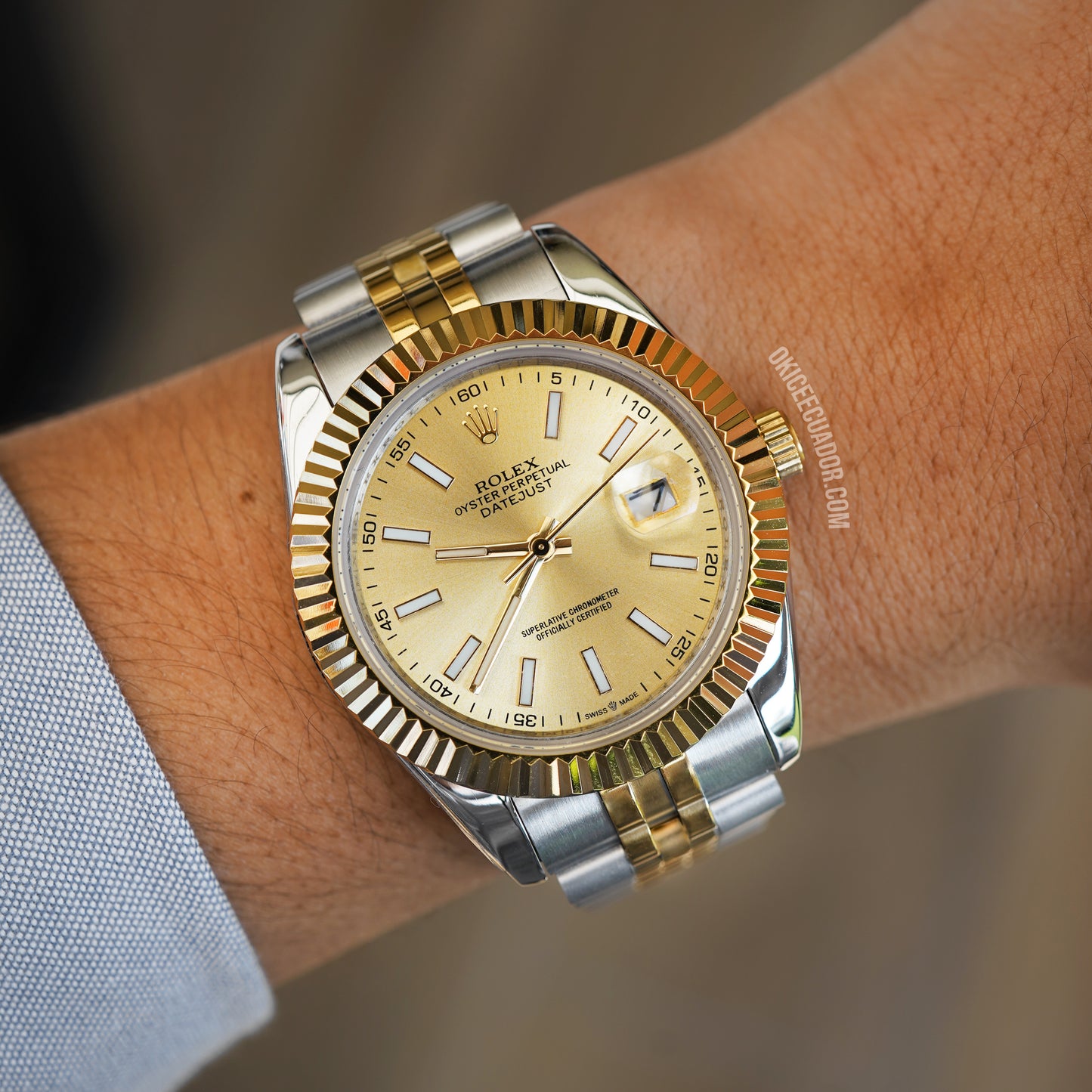DATEJUST GOLD ESSENCE 41MM