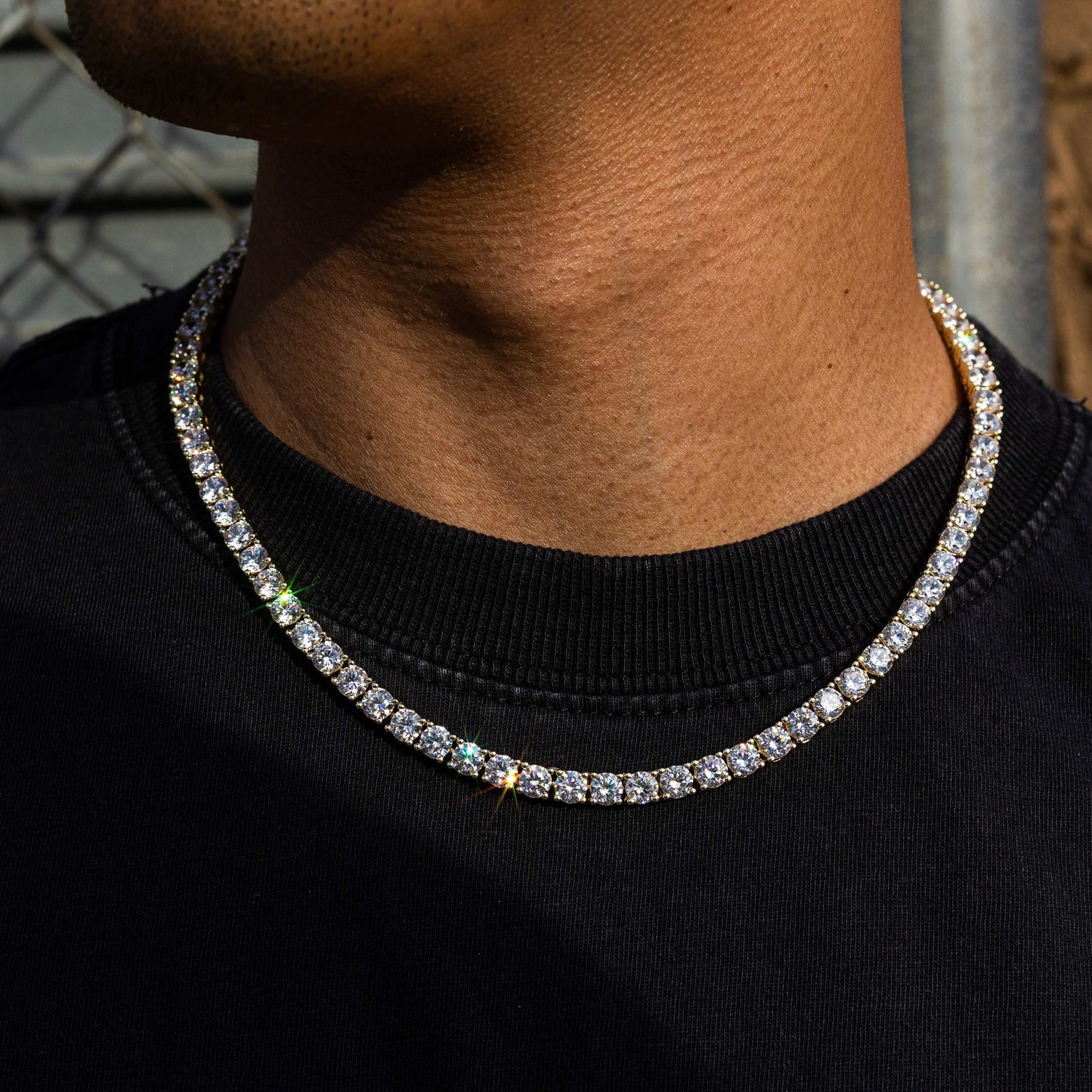 TENNIS CHAIN SILVER