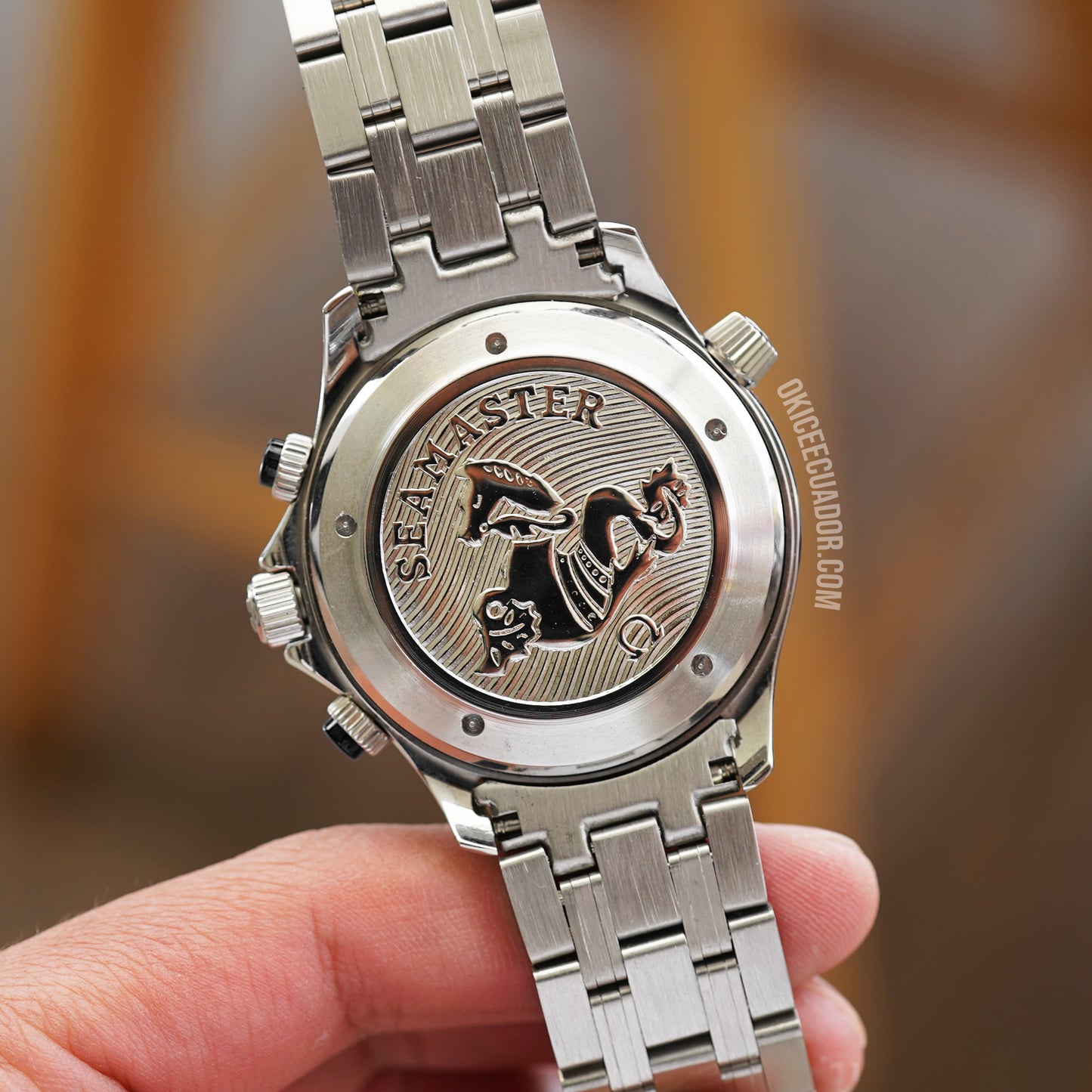 SEAMASTER CHRONOGRAPH BLACK DIAL