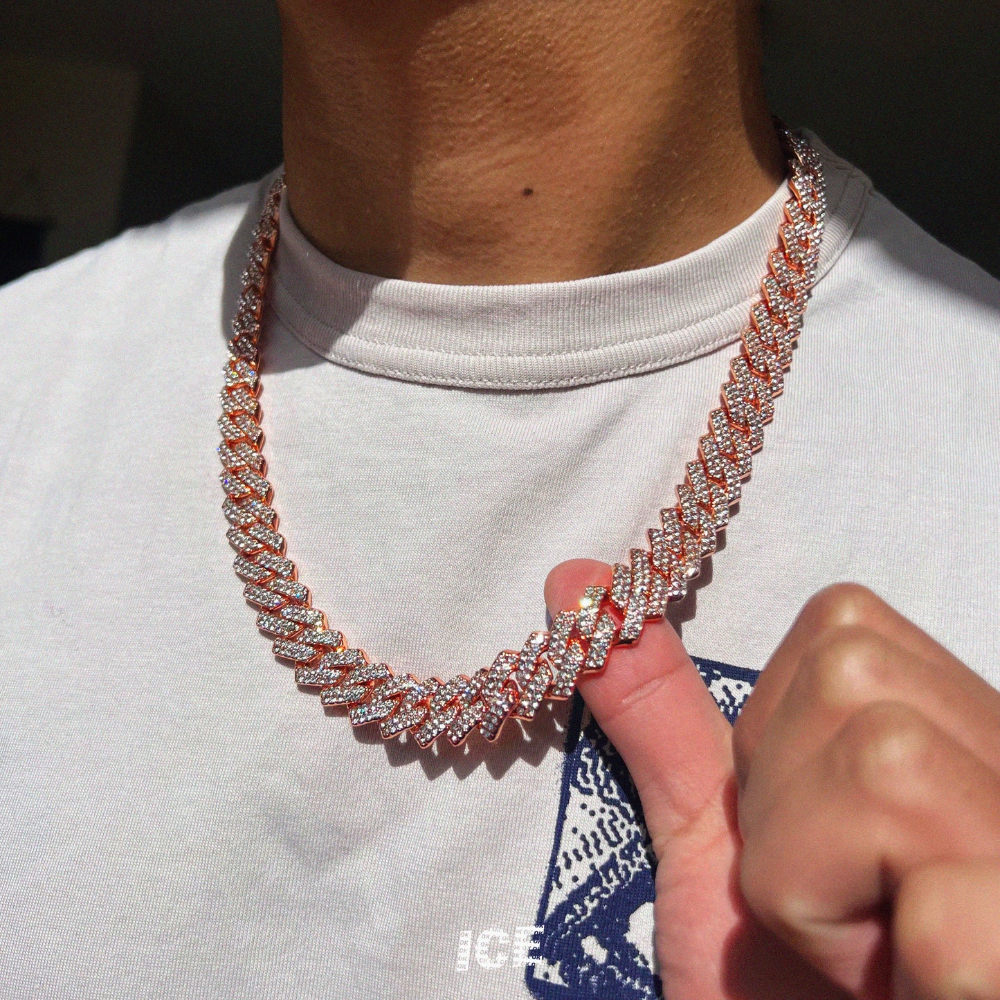 MIAMI 15MM PRONG ROSE GOLD