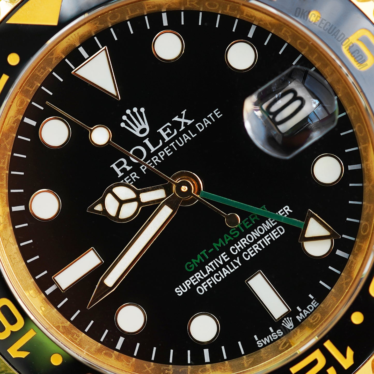 GMT MASTER II GOLD STEEL