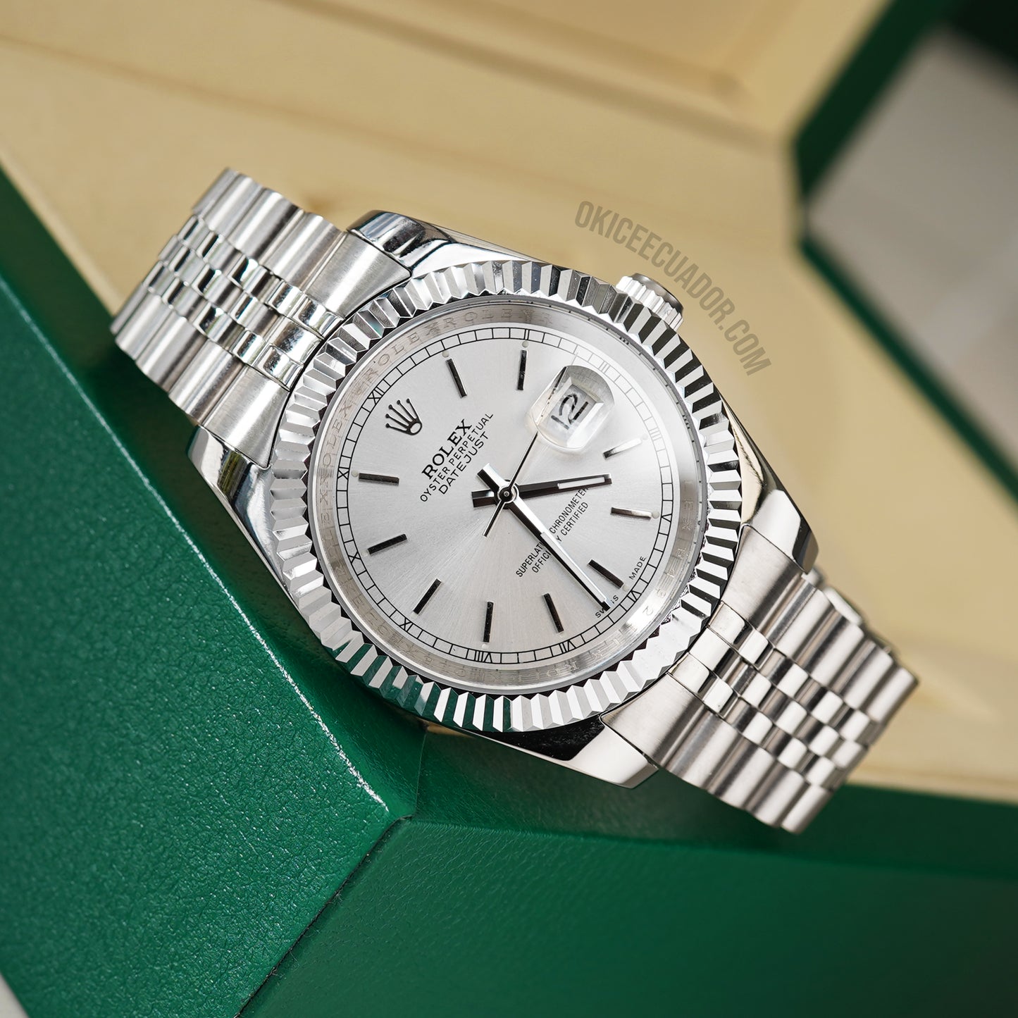 DATEJUST SILVER DIAL 40MM