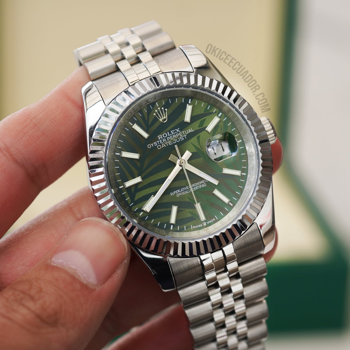 DATEJUST PALM DIAL 40MM
