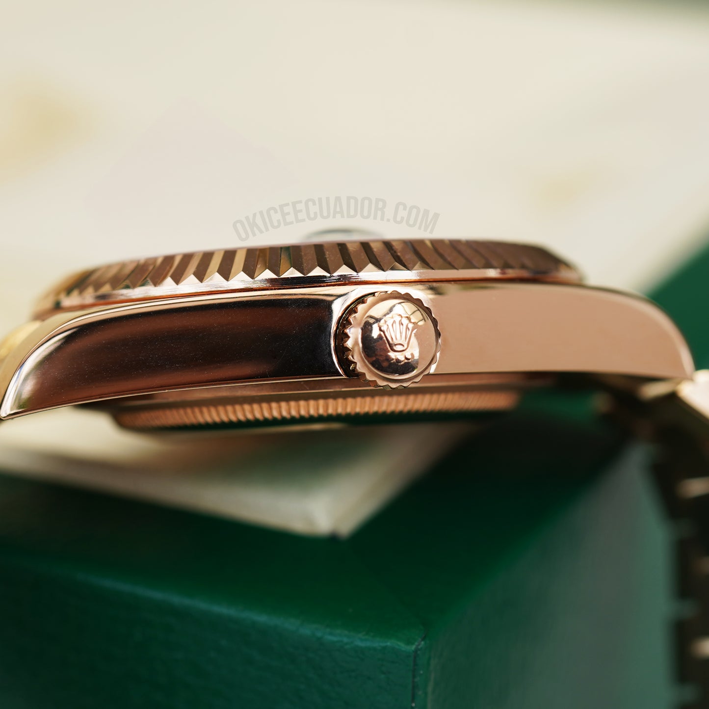 DAY-DATE EVEROSE WHITE DIAL