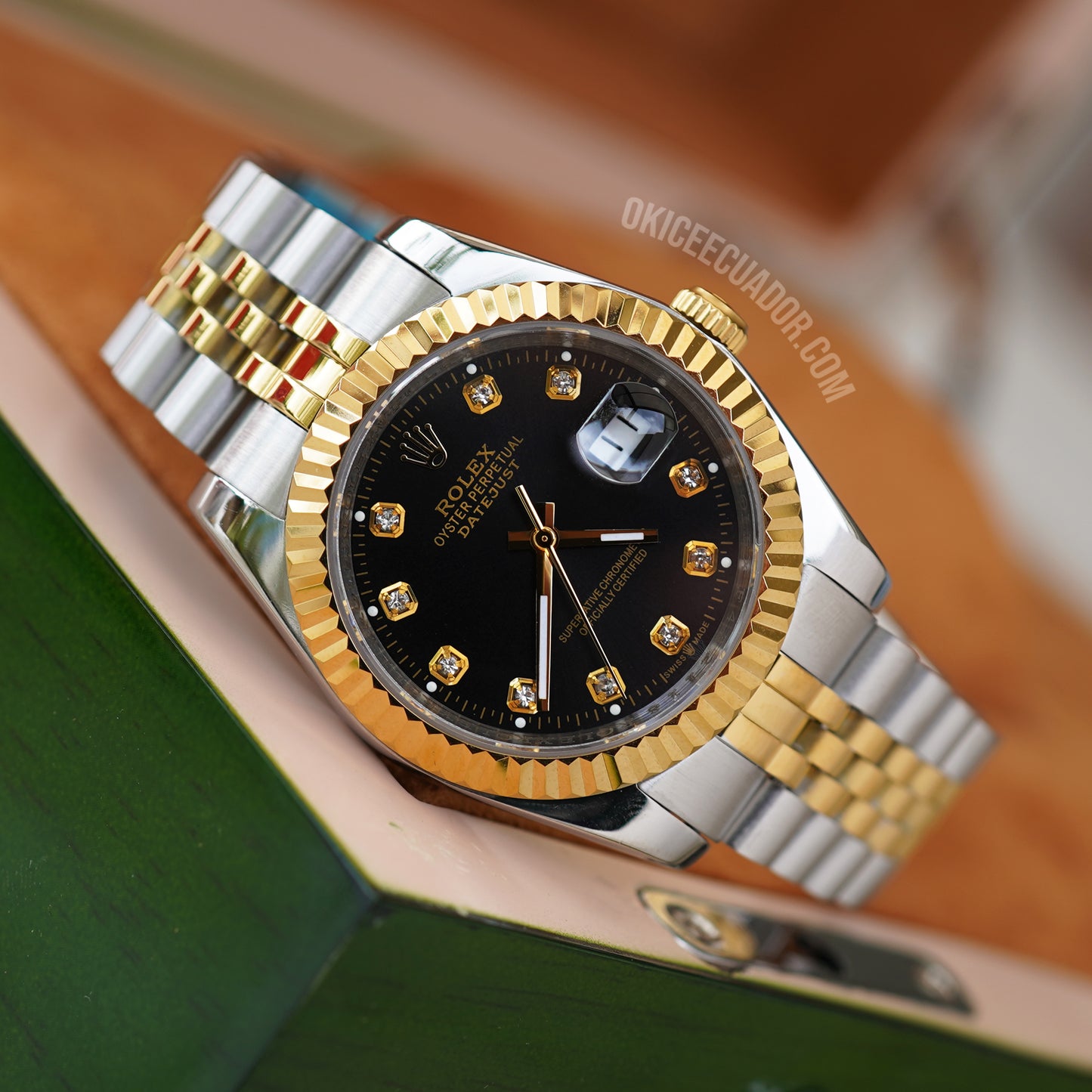 DATEJUST 36MM TWO-TONE GOLD STEEL