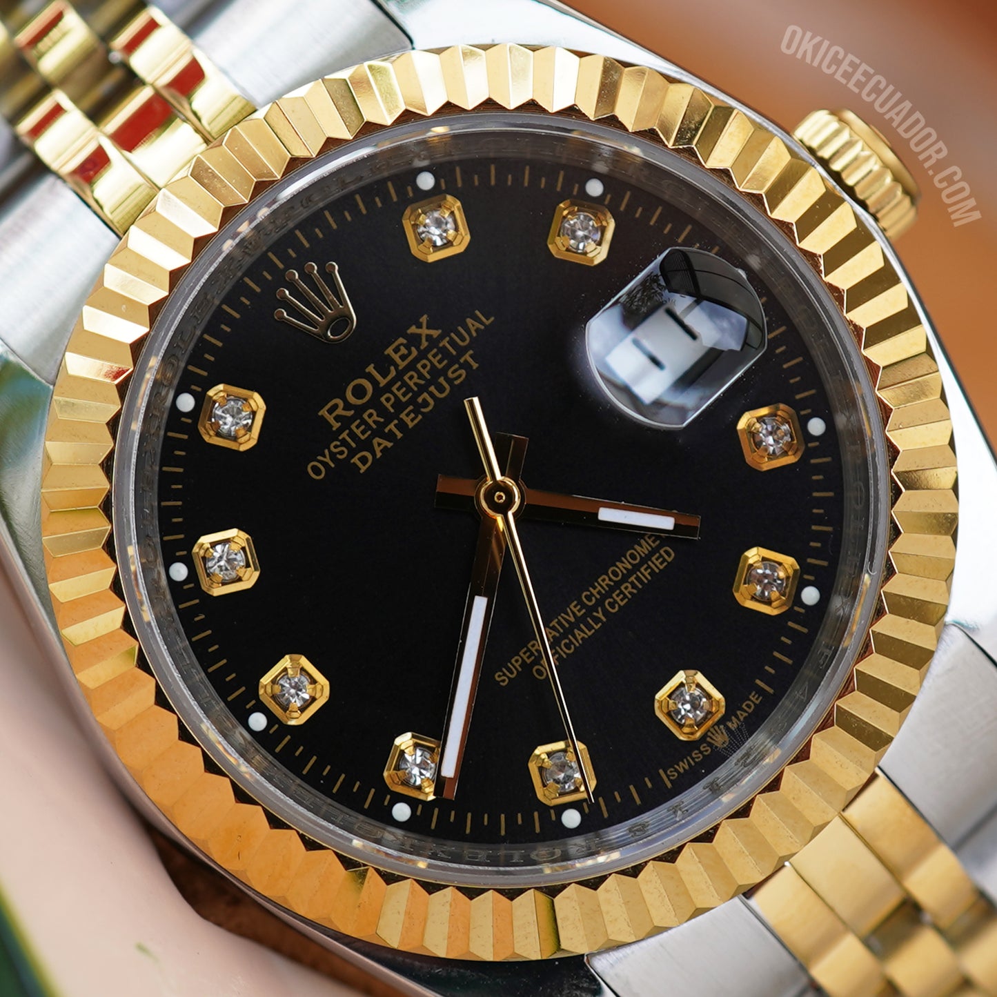 DATEJUST 36MM TWO-TONE GOLD STEEL