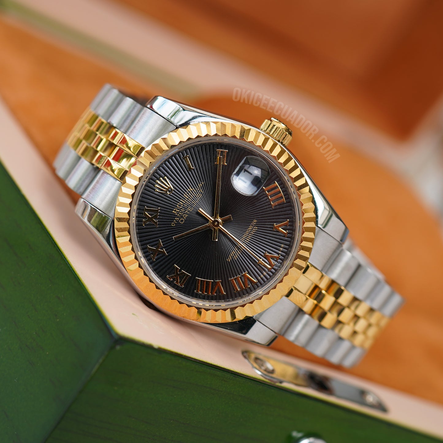 ROLEX SUNSHINE DIAL DUAL TONE