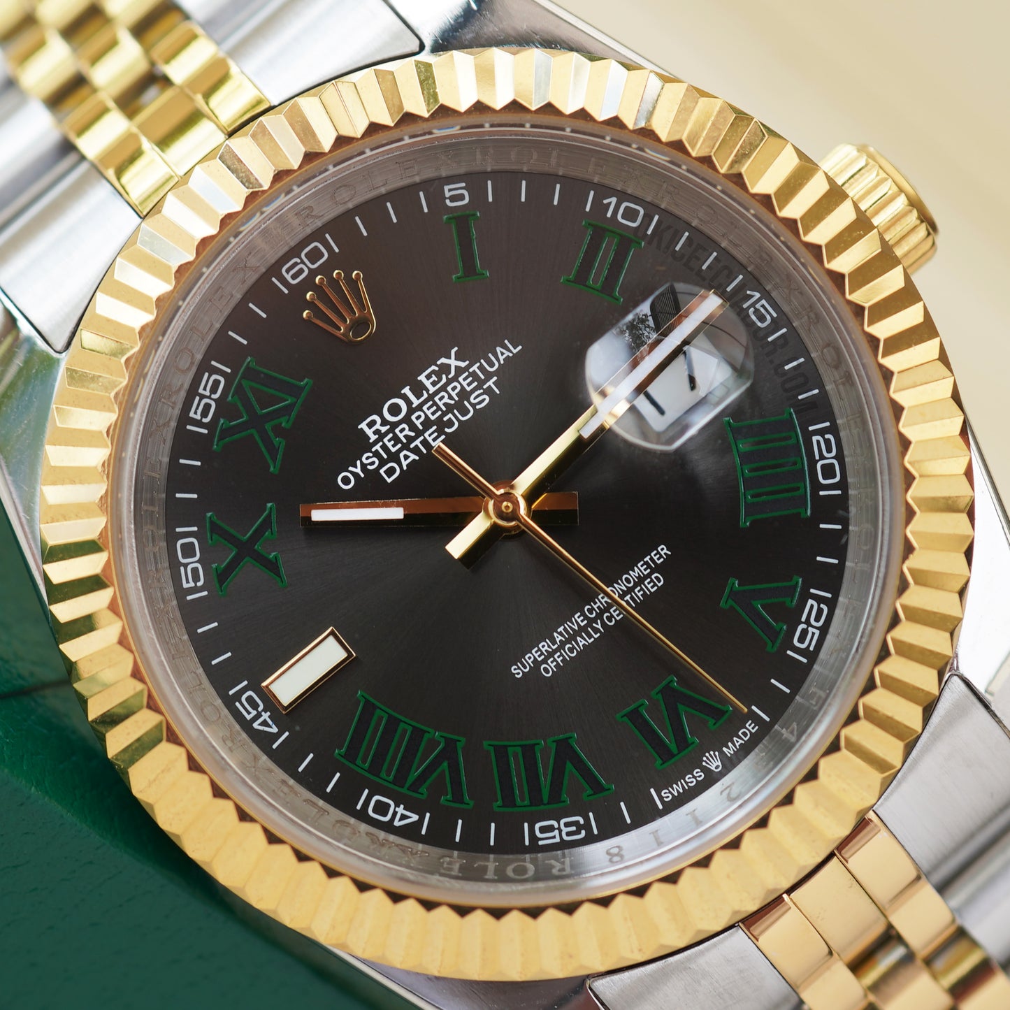 DATEJUST WIMBELDON GOLD