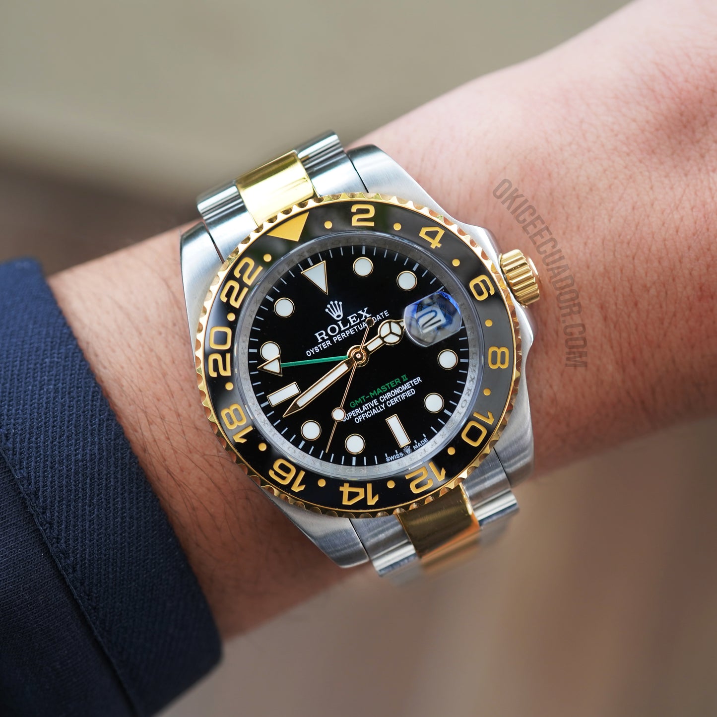 GMT- MASTER II DUAL TONE GOLD