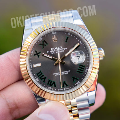 ROLEX WIMBLEDON DUAL TONE GOLD 41MM