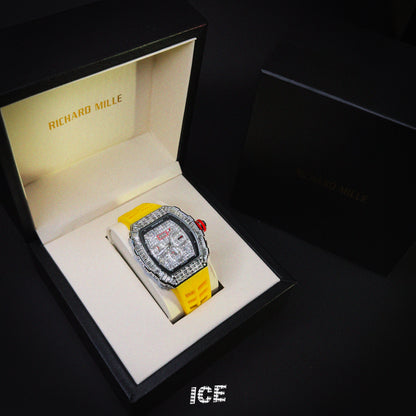 RICHARD MILLE FULL ICE YELLOW