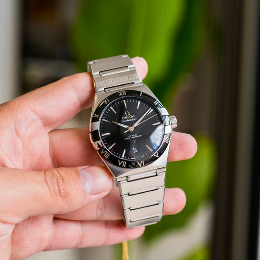 OMEGA CONSTELLATION BLACK
