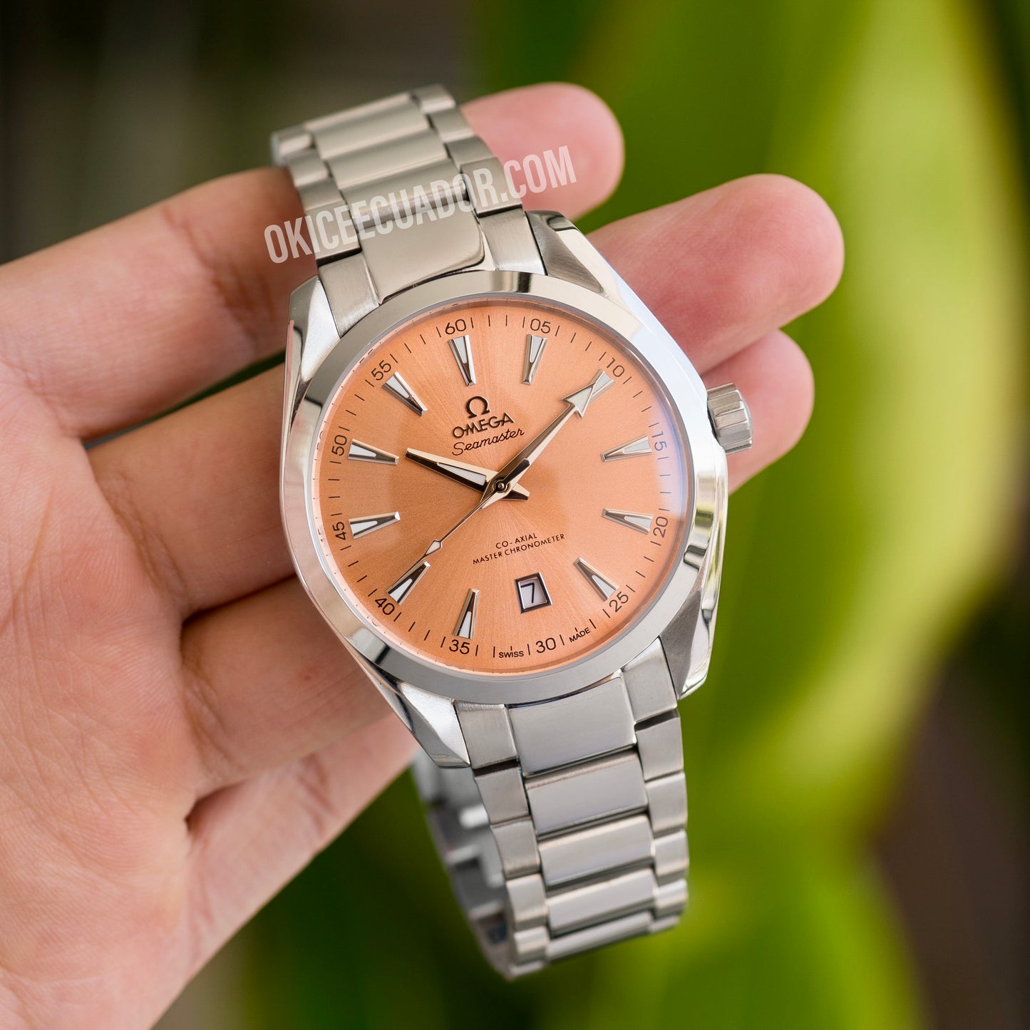 OMEGA AQUATERRA SALMON