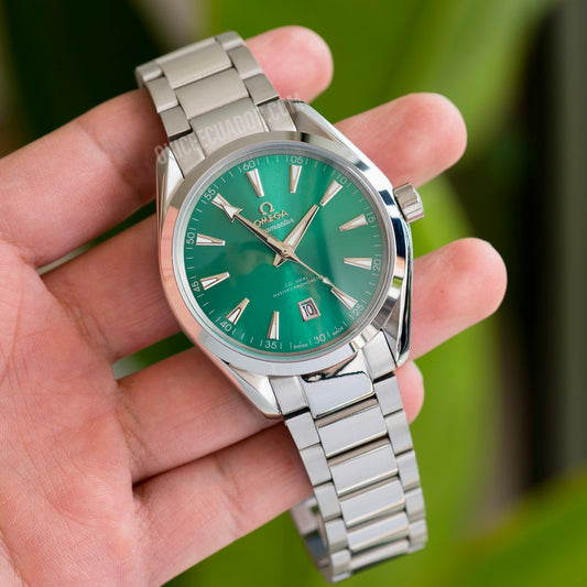 OMEGA AQUATERRA GREEN