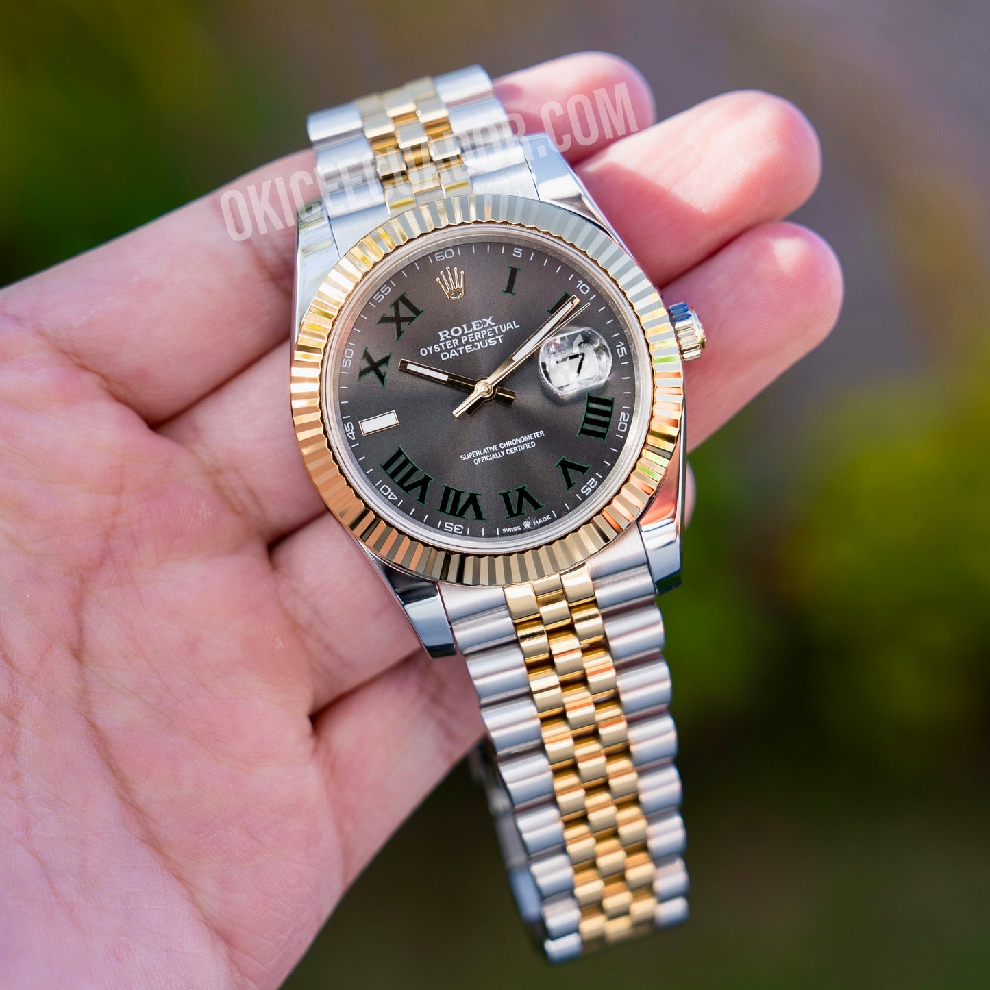 ROLEX WIMBLEDON DUAL TONE GOLD 41MM