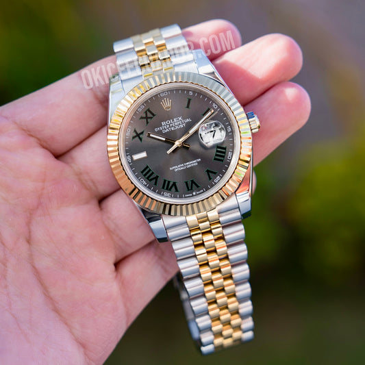 ROLEX WIMBLEDON DUAL TONE GOLD 41MM