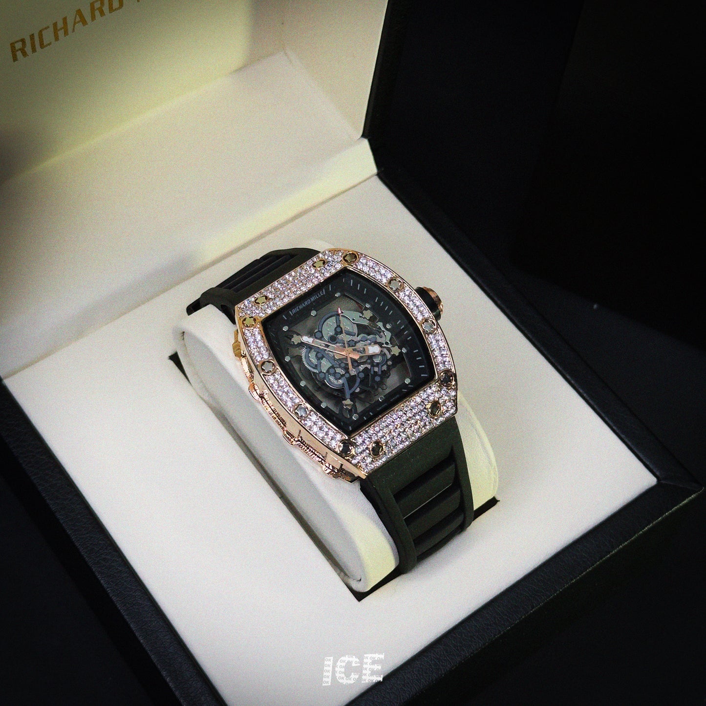 RICHARD MILLE ICE SKELETON ROSE