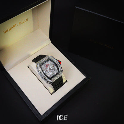 RICHARD MILLE FULL ICE WHITE