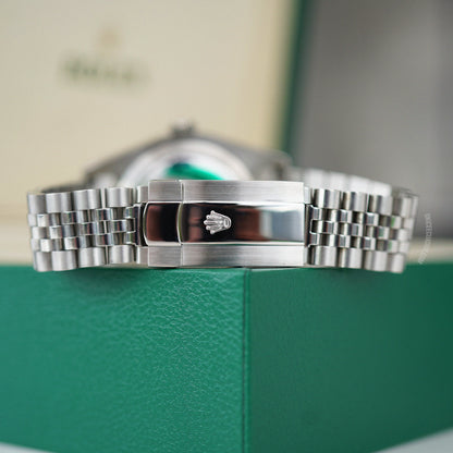 DATEJUST GREEN PALM DIAL