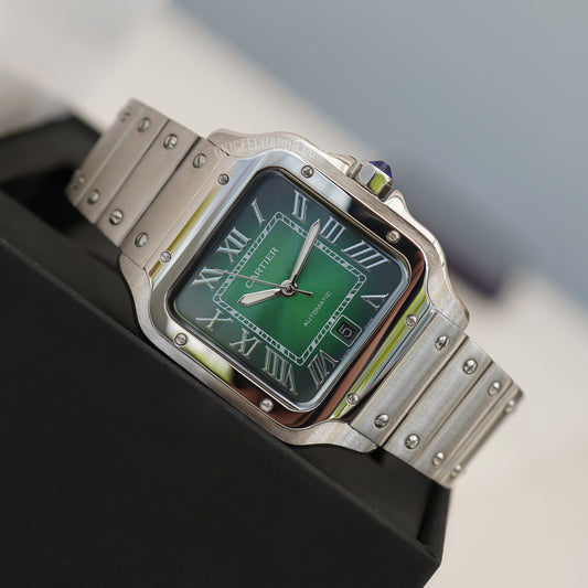 CARTIER SANTOS ULTRA 1:1 SMOKE GREEN