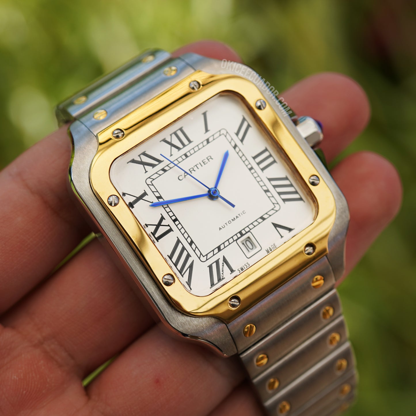 CARTIER SANTOS GOLD DUAL TONE