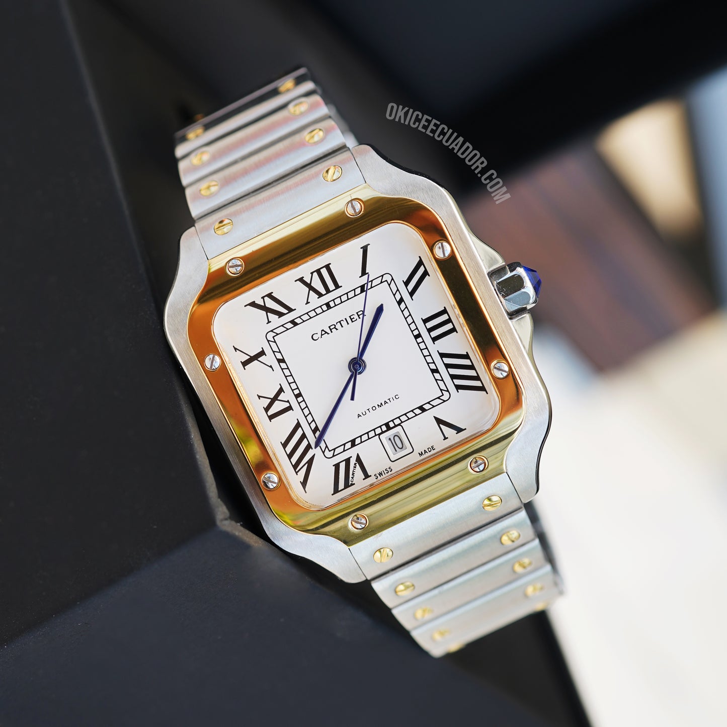 CARTIER SANTOS GOLD DUAL TONE