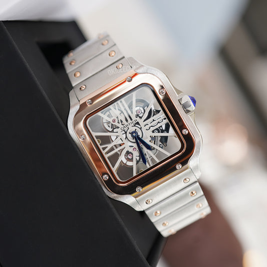 CARTIER SKELETON ULTRA 1:1 DUAL ROSE