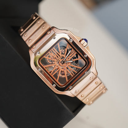 CARTIER SKELETON ULTRA 1:1 ROSE GOLD