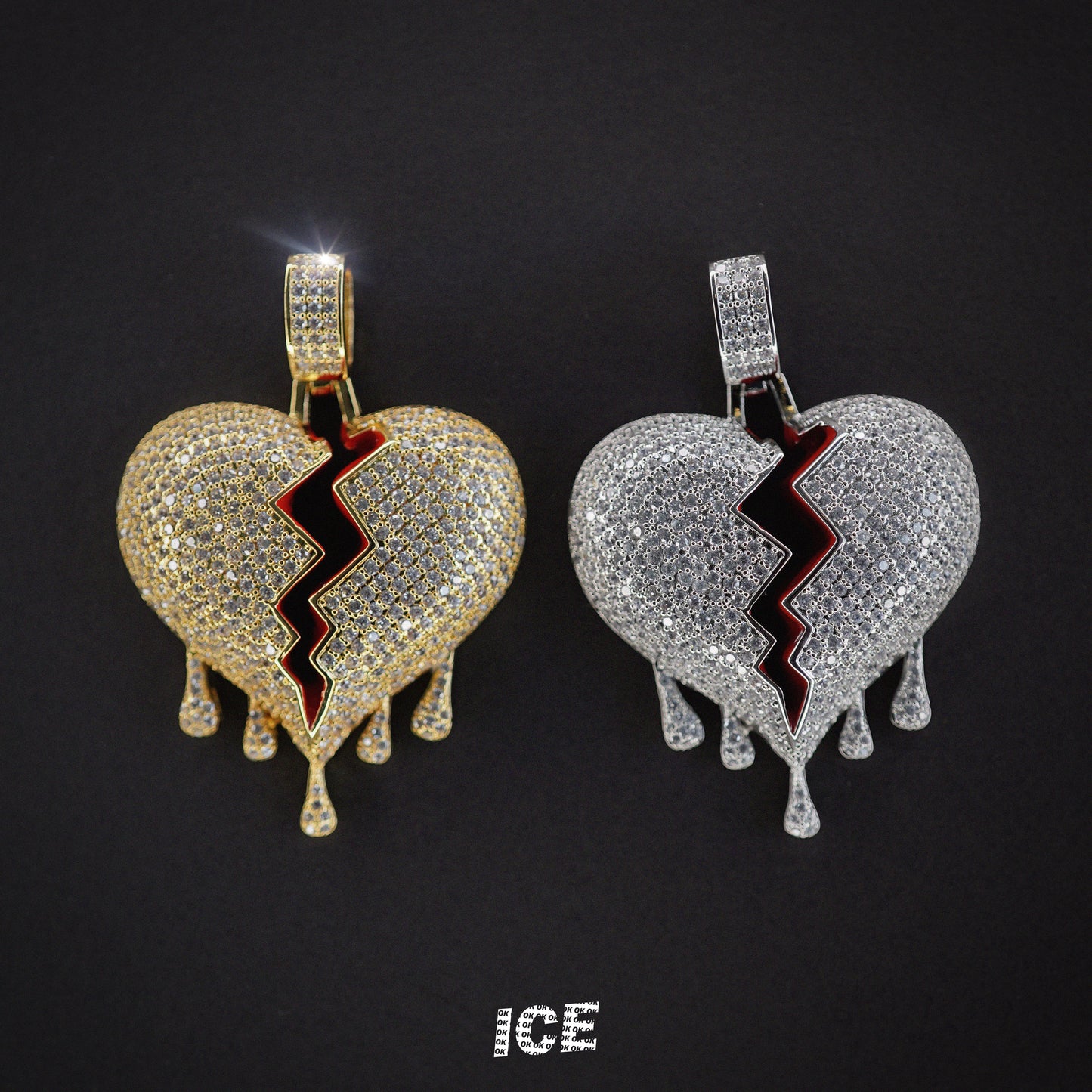 CORAZÓN ROTO PENDANT PREMIUM