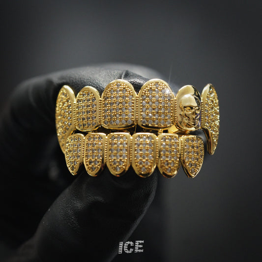 GRILLZ SKULL GOLDEN