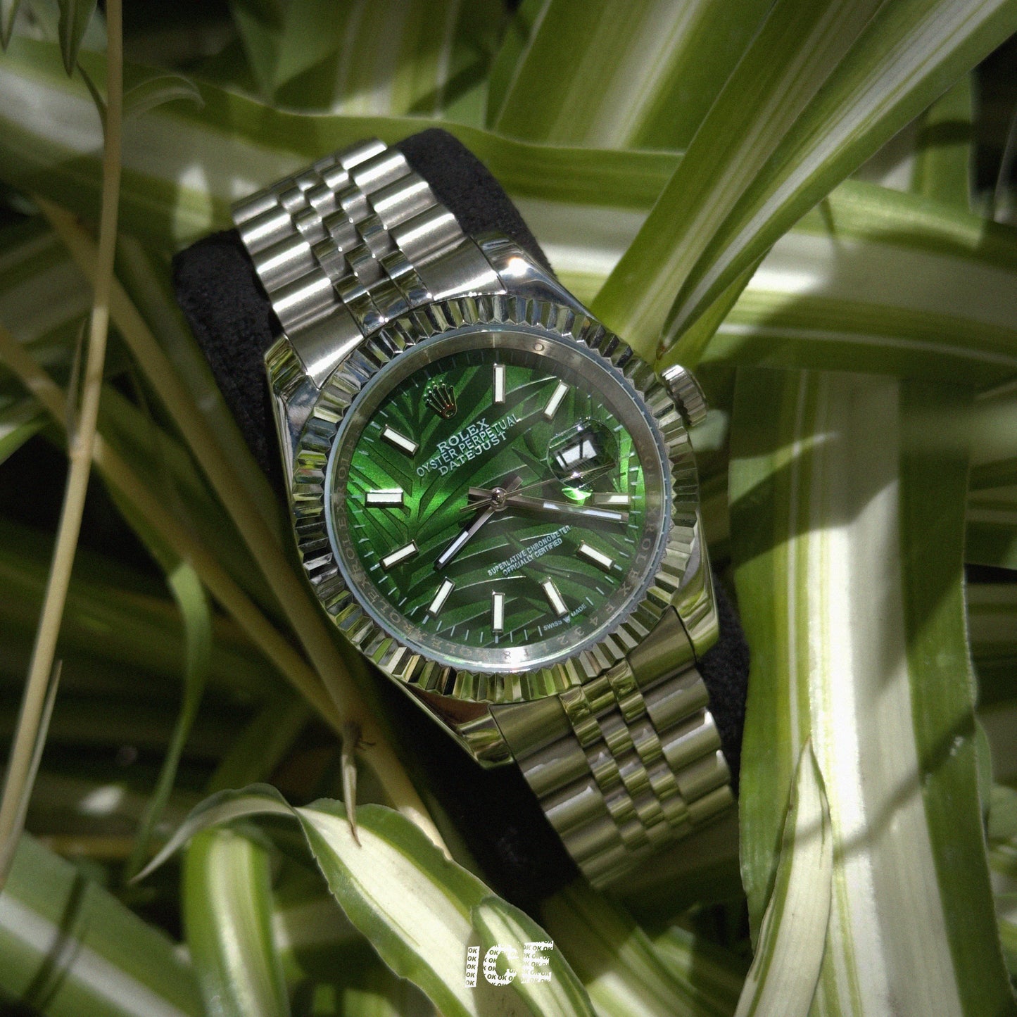 ROLEX PALM DIAL GREEN