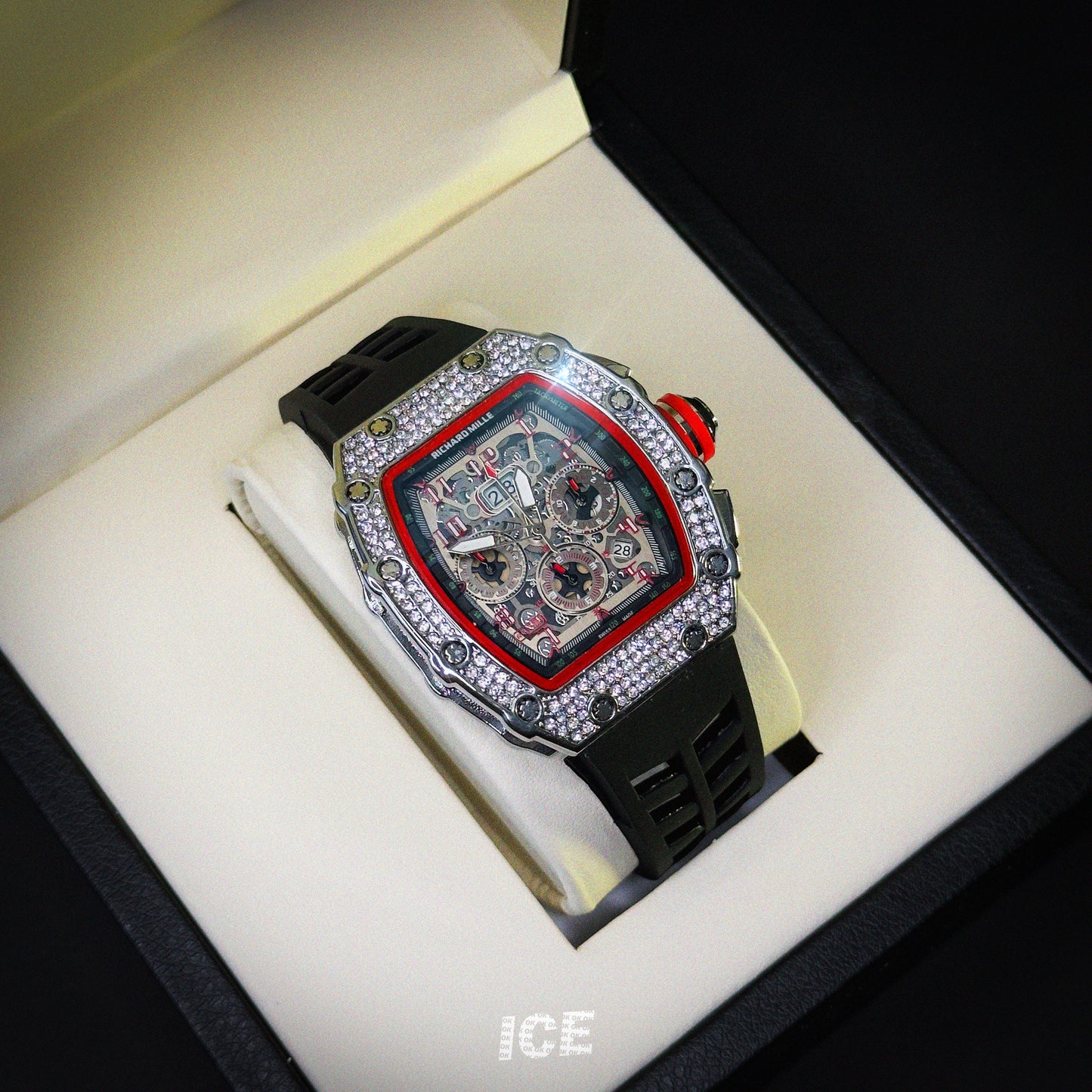 RICHARD MILLE ICE BLACK-SILVER