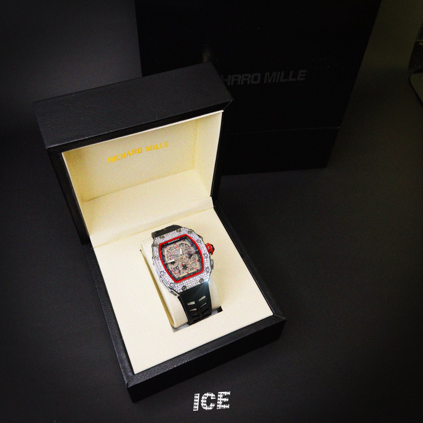 RICHARD MILLE ICE BLACK-SILVER