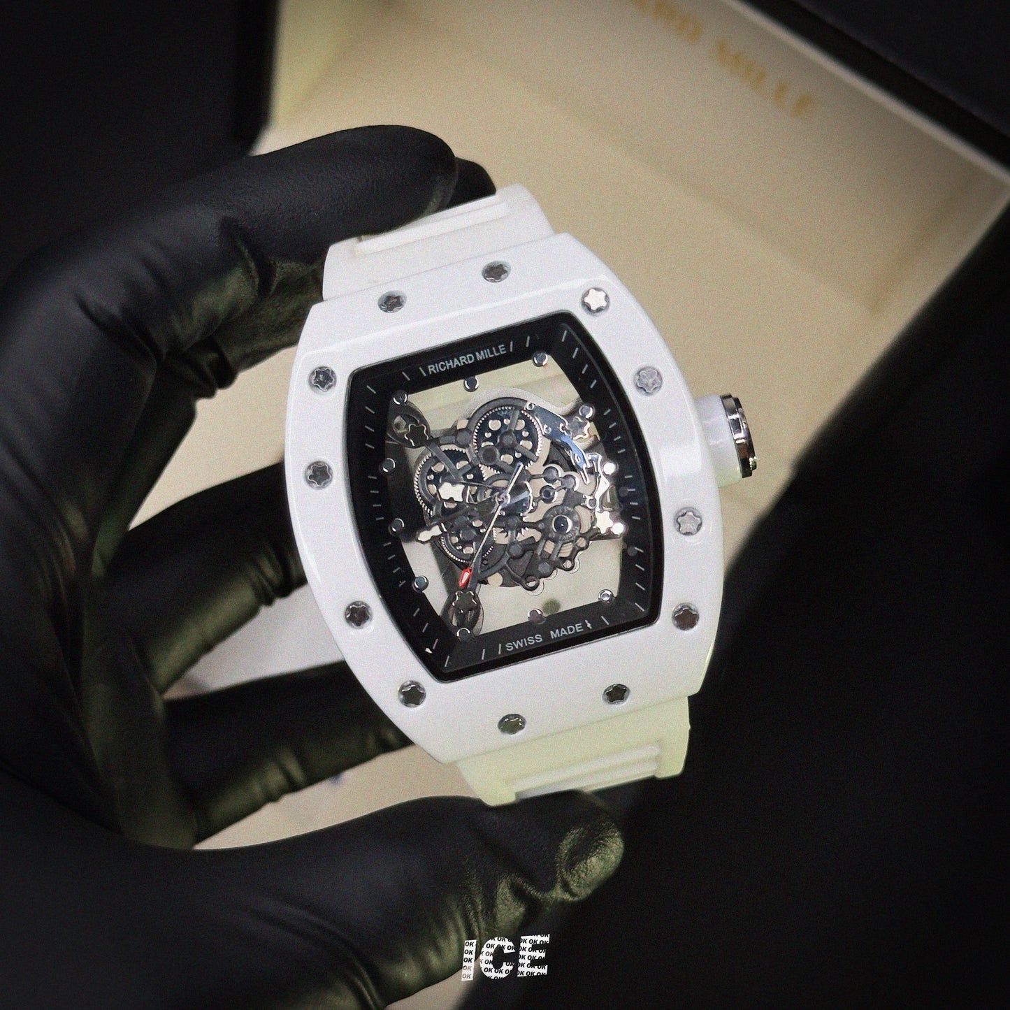 RICHARD MILLE SKELETON ALL WHITE