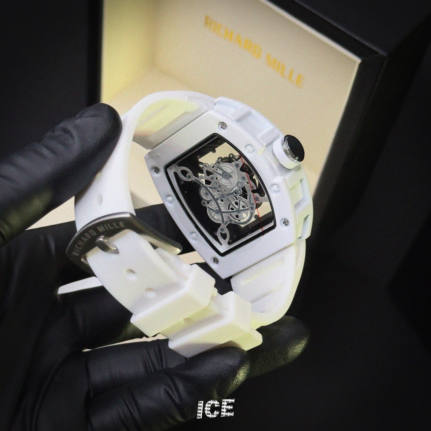 RICHARD MILLE SKELETON ALL WHITE