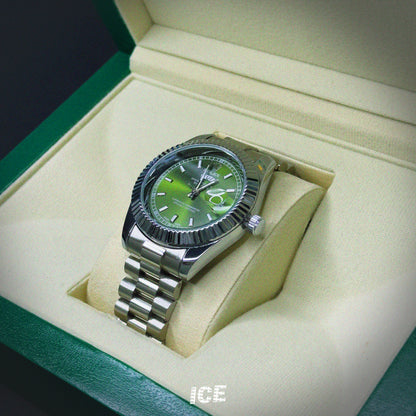 ROLEX OYSTER PERPETUAL OLIVE