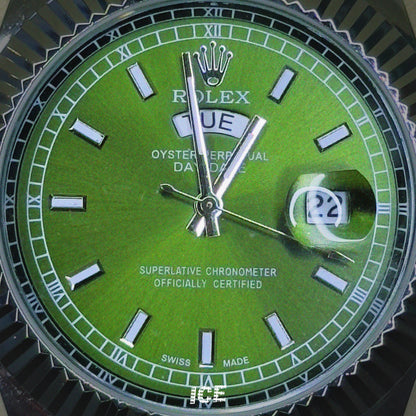 ROLEX OYSTER PERPETUAL OLIVE