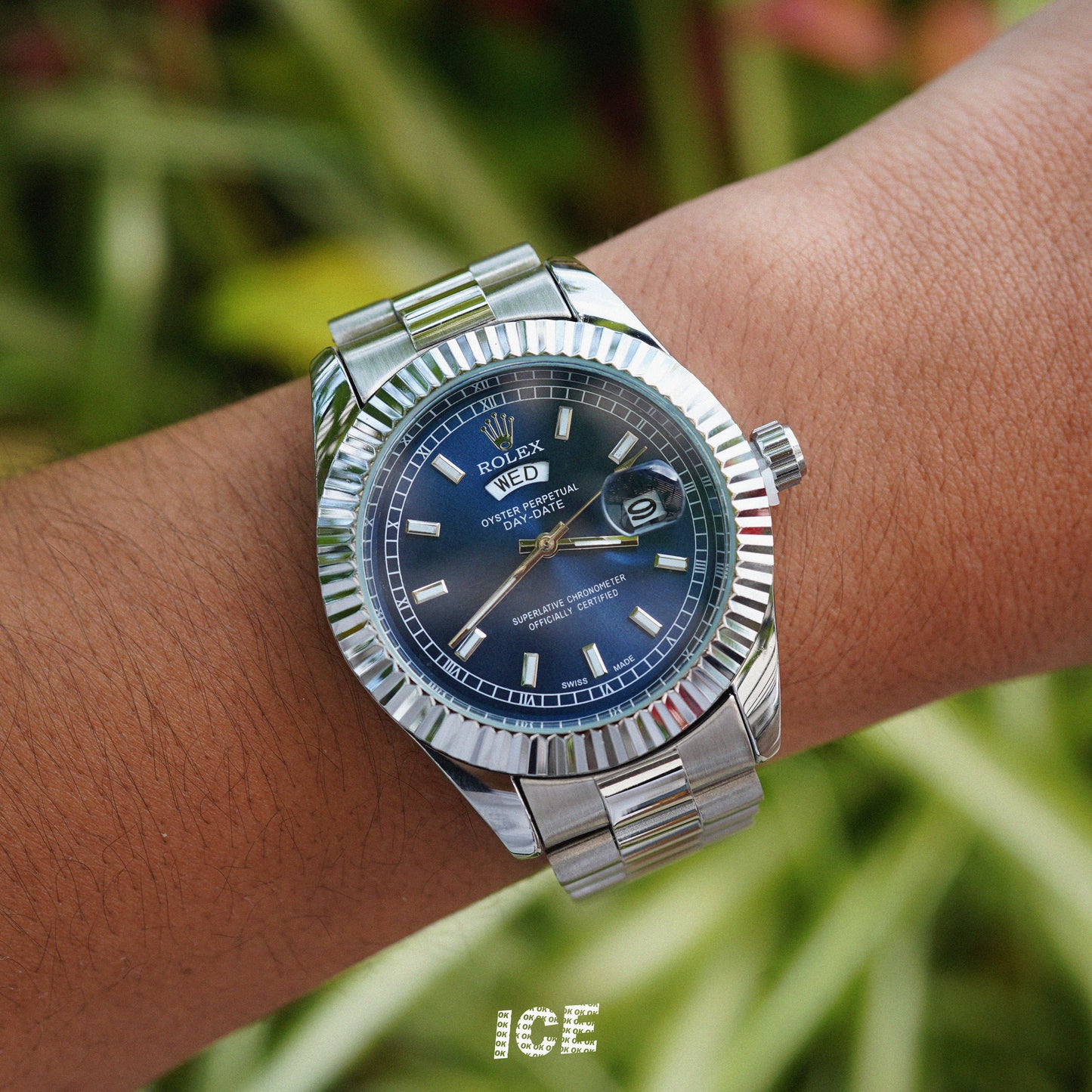 ROLEX DAY DATE BLUE DIAL