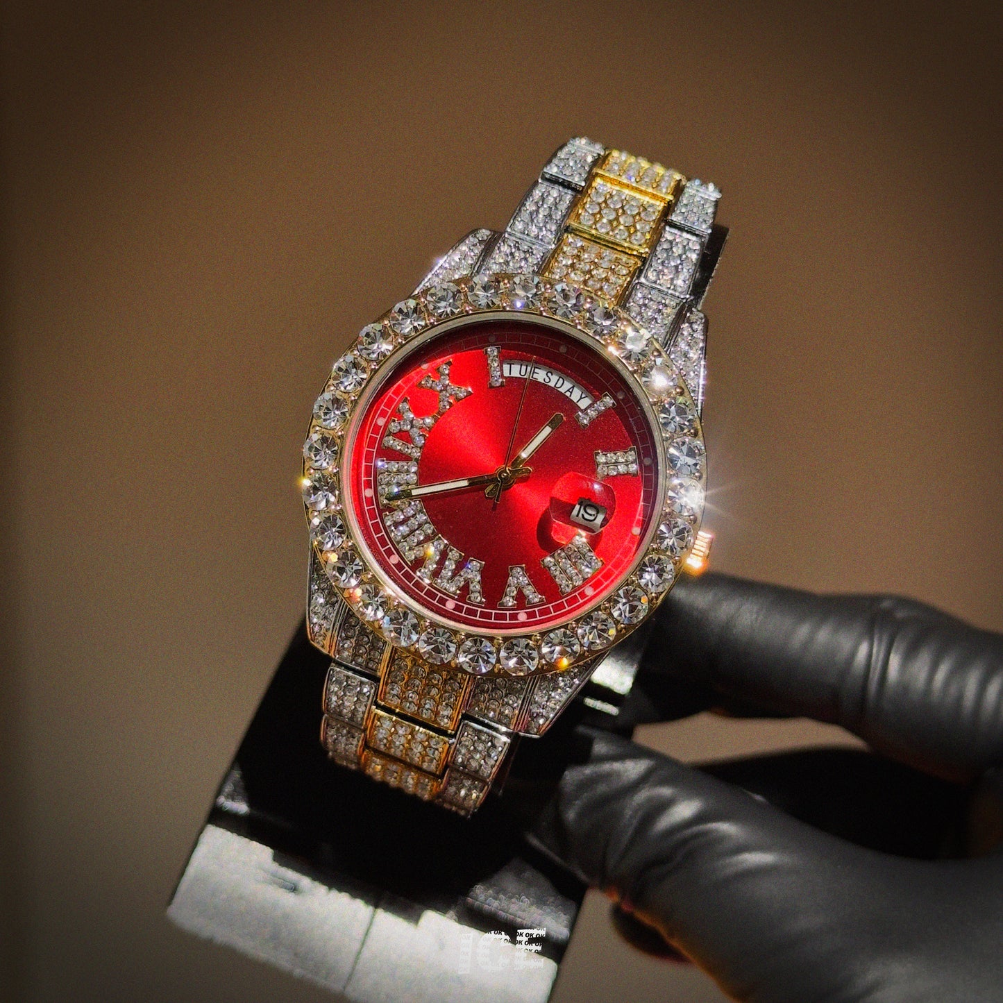 ROLEX ULTRA PREMIUM DOBLE TONO RED