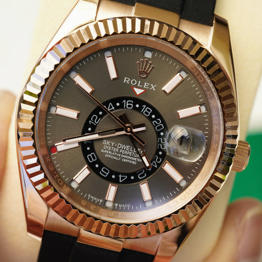 ROLEX SKYDWELLER OYSTERFLEX