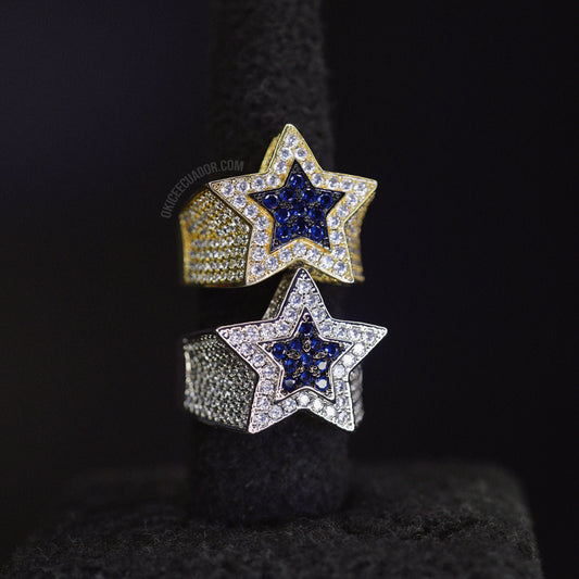 STAR RING BLUE